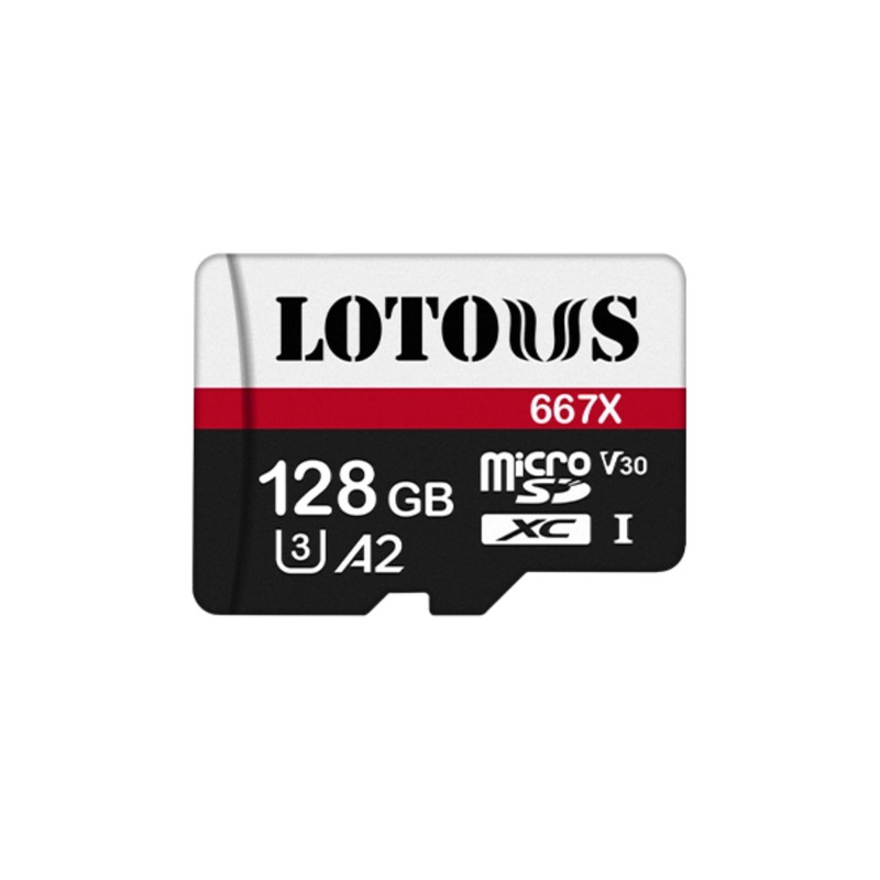 کارت حافظه لوتوس مدل microSDXC کلاس 667X/A2 ظرفیت 128 گیگابایت
