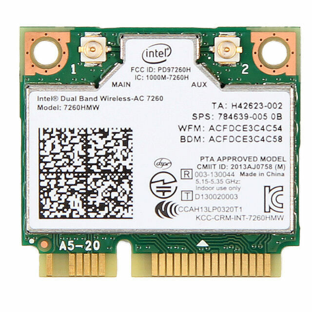 کارت شبکه اینتل مدل Wireless-centrino-n۶۲۰۵ Network