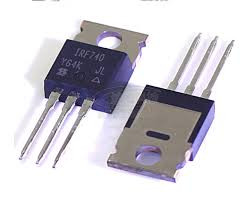 خرید ترانزیستور IRF740 – MOSFET قدرت ۴۰۰ ولت ۱۰ آمپر TO-220 | فروشگاه ملت هوشمند