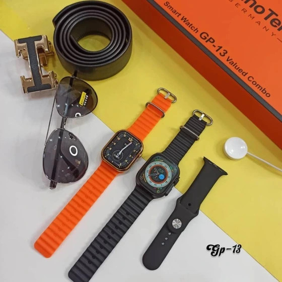 ساعت هوشمند هاینو تکو GP-13 | نمایشگر OLED، بند سیلیکونی، پک هدیه | ملت هوشمند