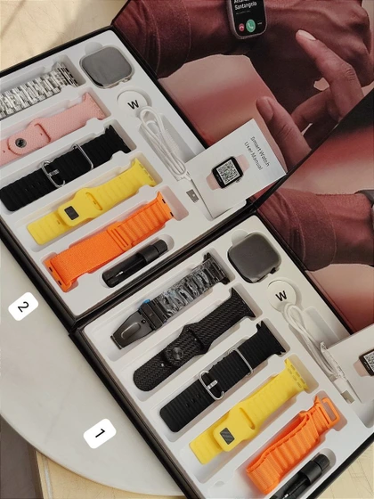ساعت هوشمند WS22 MAX | نمایشگر ۲.۰۱ اینچ AMOLED، ۷ بند متنوع | ملت هوشمند