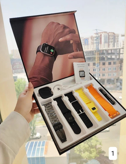 ساعت هوشمند WS22 MAX | نمایشگر ۲.۰۱ اینچ AMOLED، ۷ بند متنوع | ملت هوشمند