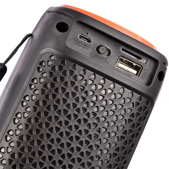 اسپیکر بلوتوثی قابل حمل گریت نایس مدل GTS-1732 | ۲۰ وات، IPX5، قابل حمل | ملت هوشمند